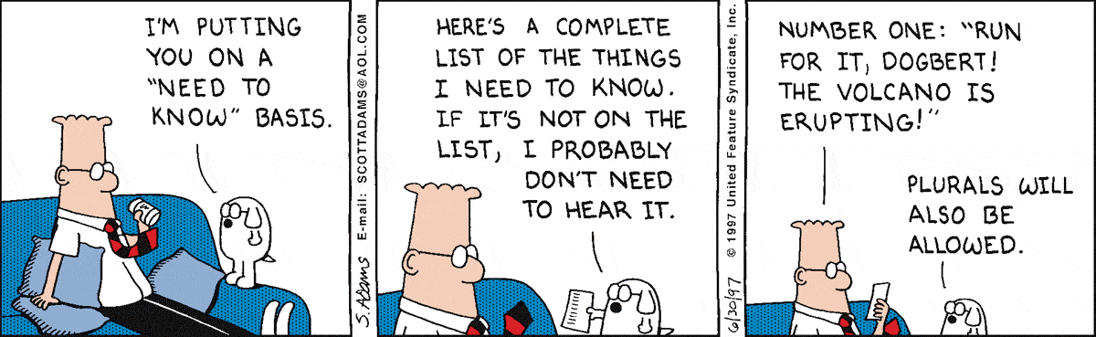 Dilbert Cartoon